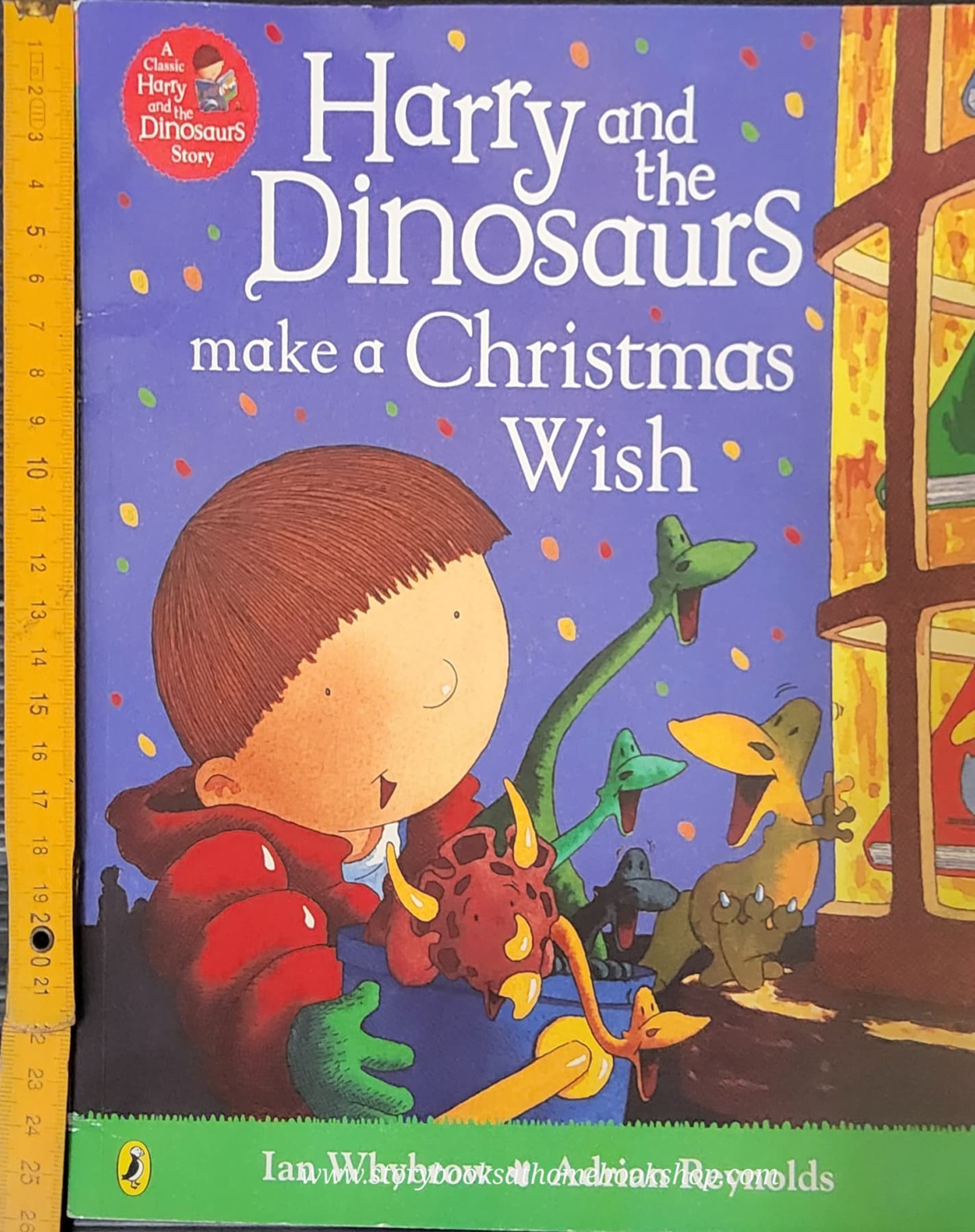 หนังสือนิทานปกอ่อน** 🍅🍓Harry and the Dinosaurs make a Christmas Wish