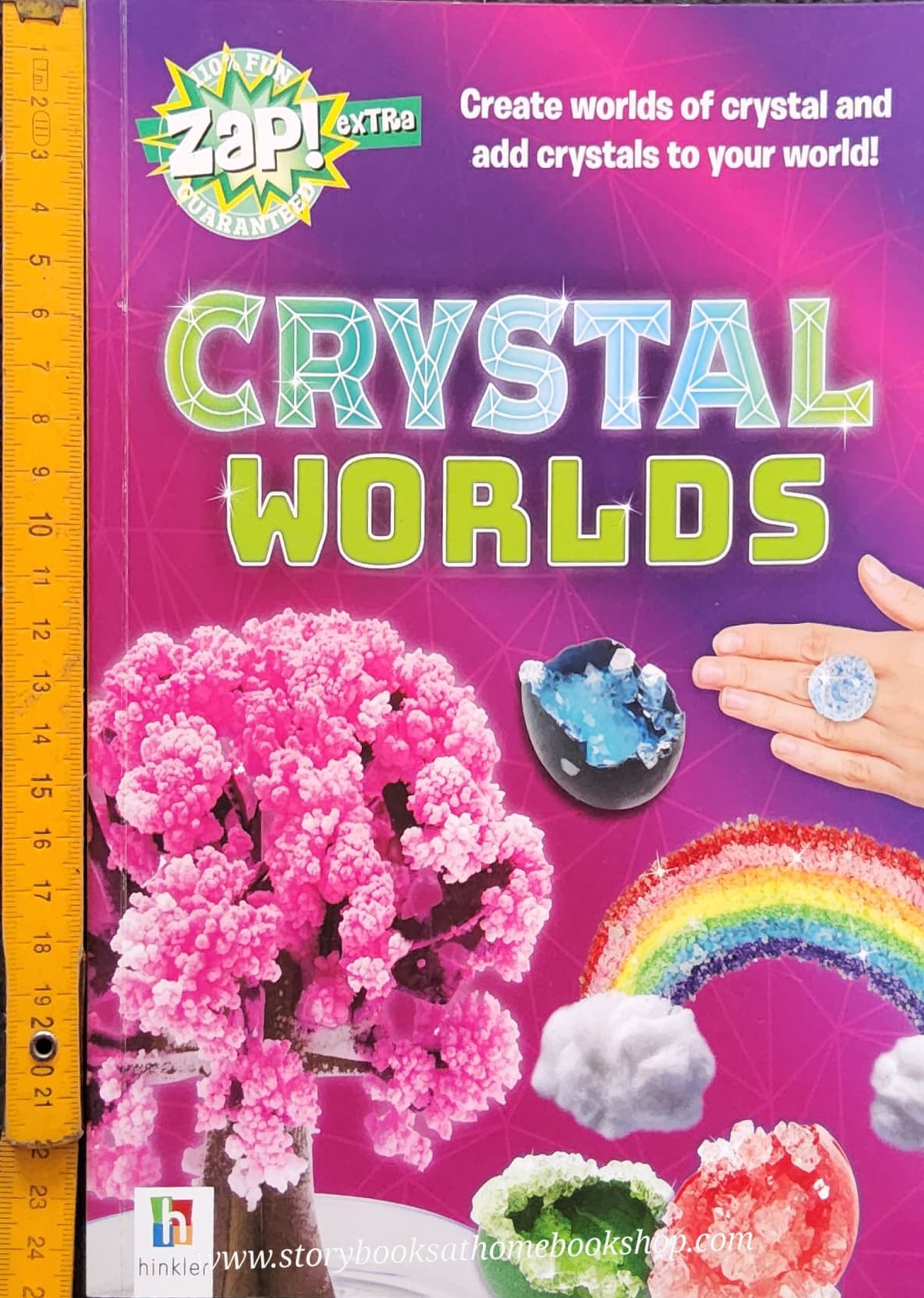 ACTIVITIES BOOK ** 🍅🍅CRYSTAL WORLDS: CREATE WORLDS OF CRYSTAL