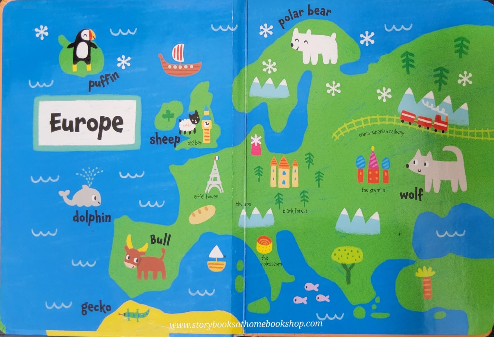 BOARD BOOK** 🍅🍅MY FIRST ATLAS