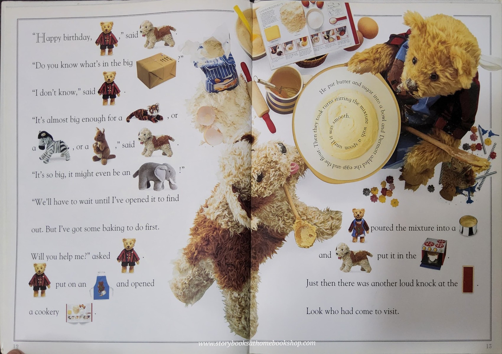 หนังสือนิทานปกแข็ง ** 🍅🍅P.B. BEAR'S BIRTHDAY PARTY