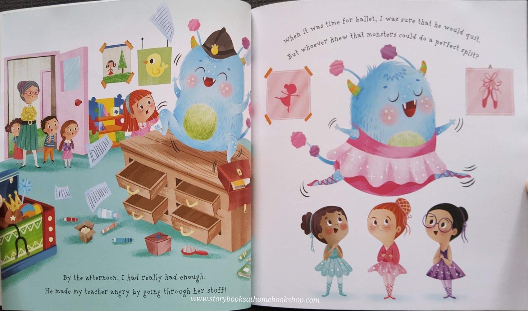 หนังสือนิทานปกอ่อน** 🍅🍓THE DAY I MET A MONSTER