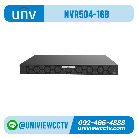 เครื่องบันทึก UNIVIEW รุ่น NVR504-16B จำนวน 16 ช่อง