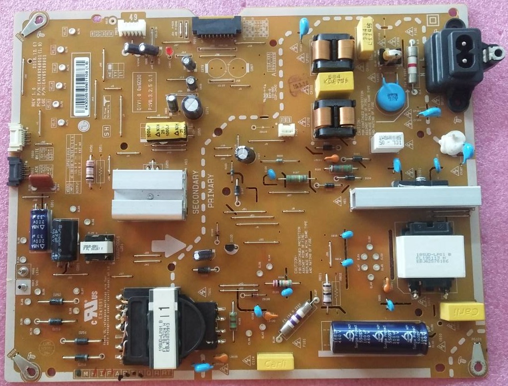 ซับพลายทีวี แอลจี LG ของแท้ถอดจากเครื่องพร้อมใช้งานงาน ใช้กับรุ่น49SM8100PTA.ATMYLJD พาร์ทEAY65169901 EAX68248001