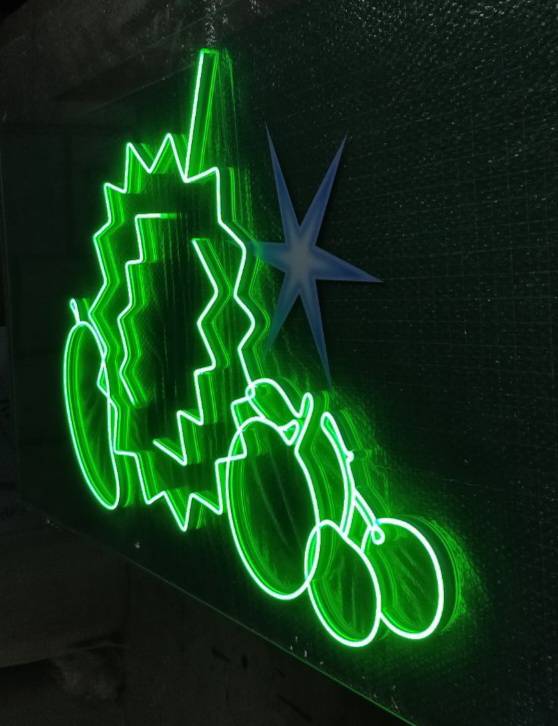 #ป้ายไฟนีออนดัดLED