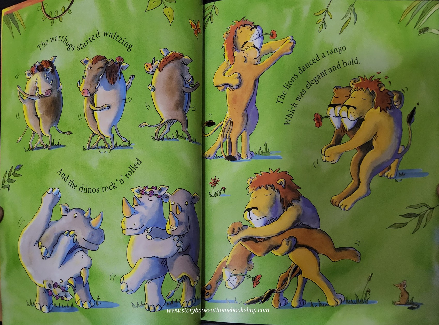 หนังสือนิทานปกอ่อน** 🍅🍓GIRAFFES CAN'T DANCE BY GILES ANDREAE AND GUY PARKER-REES