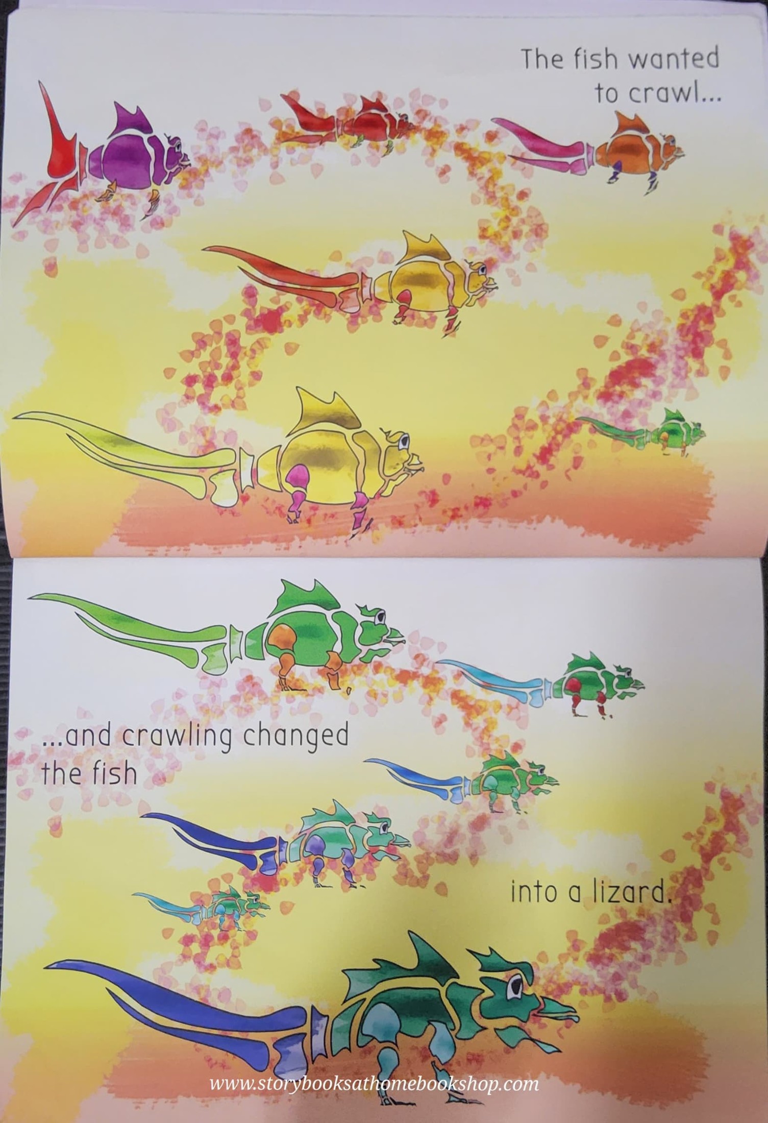 หนังสือนิทานปกอ่อน ** 🍅🍓HOW WORM BECAME EVERYTHING