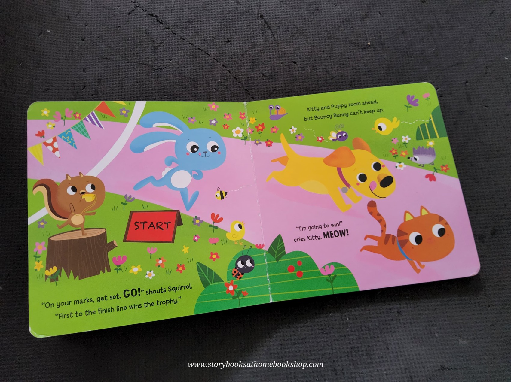 TOUCH AND FEEL Board Book** 🍅🍓BOUNCY BUNNY