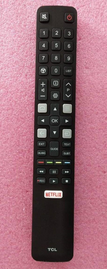 รีโมทสมาร์ททีวี ทีซีแอล TCL ของใหม่แท้ RC802N YAI4 ใช้ได้กับรุ่นที่พาร์ทตรงกัน