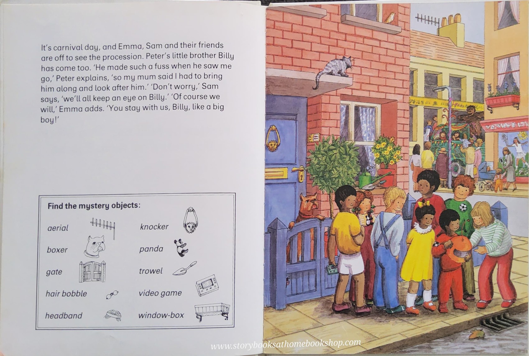 หนังสือนิทานปกแข็ง** 🍅🍓A MYSTERY PICTURE BOOK: CARNIVAL TIME