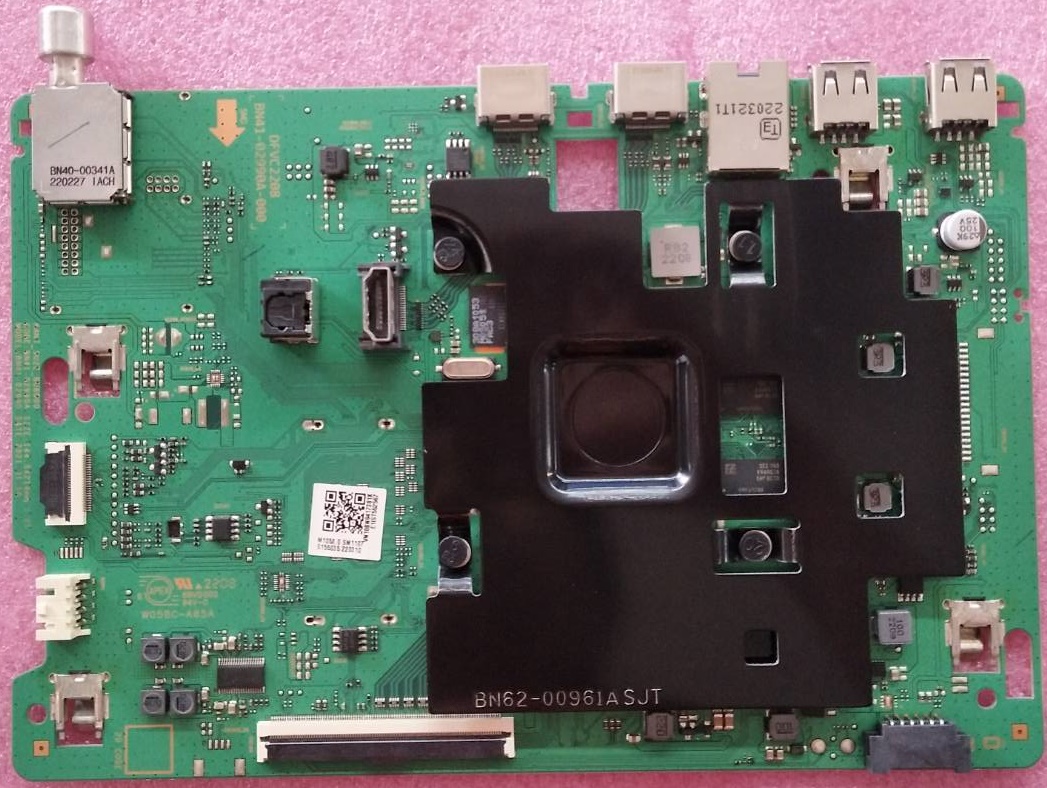 เมนบอร์ดทีวีซัมซุง SAMSUNG อะไหล่แท้/มือสองถอดจากเครื่องพร้อมใช้งาน พาร์ทBN94-17381X ใช้ได้กับรุ่นUA55BU8100KXXT (ใช้กับเวอร์ชั่น XB01 เท่านั้น)