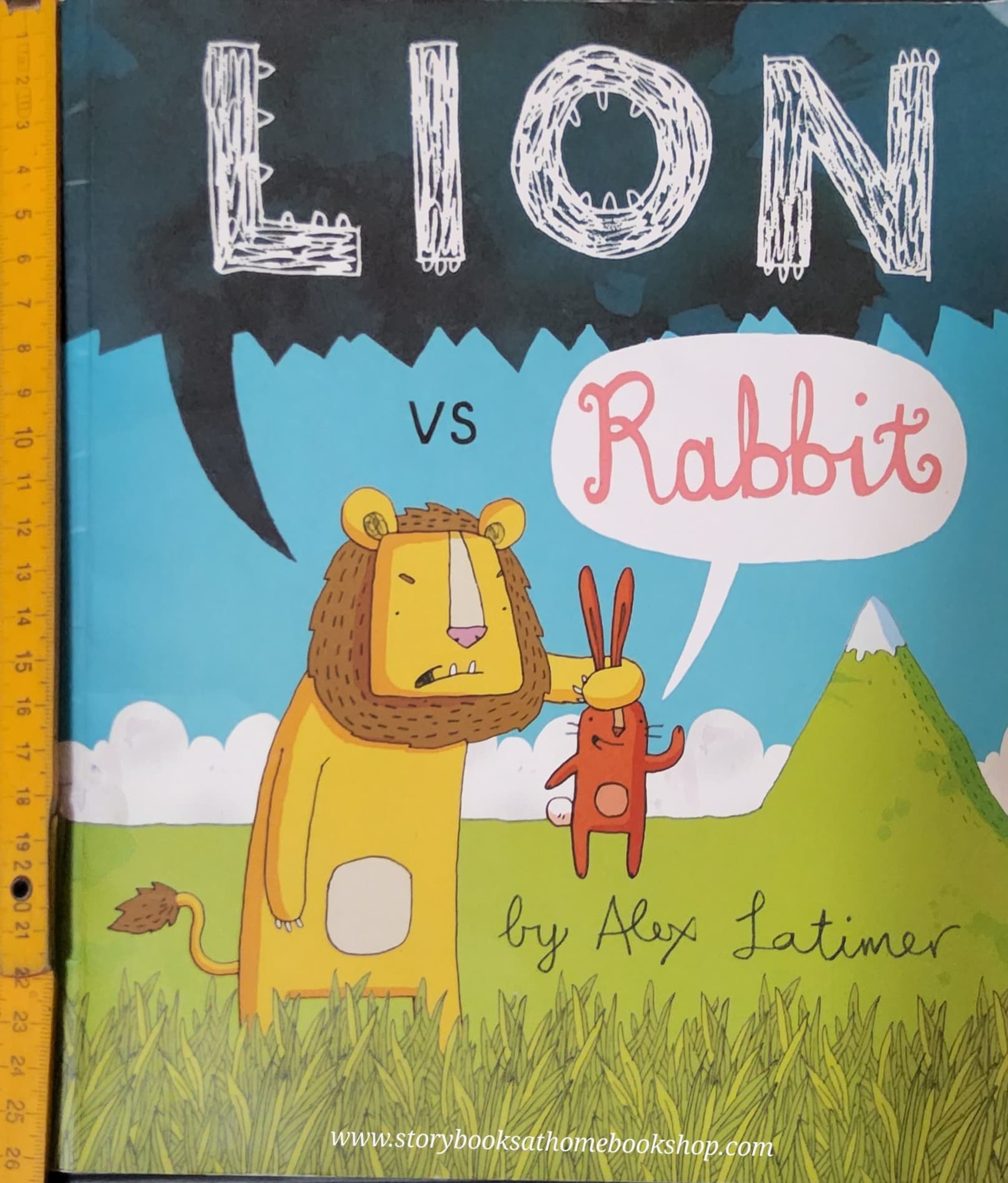 หนังสือนิทานปกอ่อน** 🍅🍓LION vs RABBIT BY ALEX LATIMER