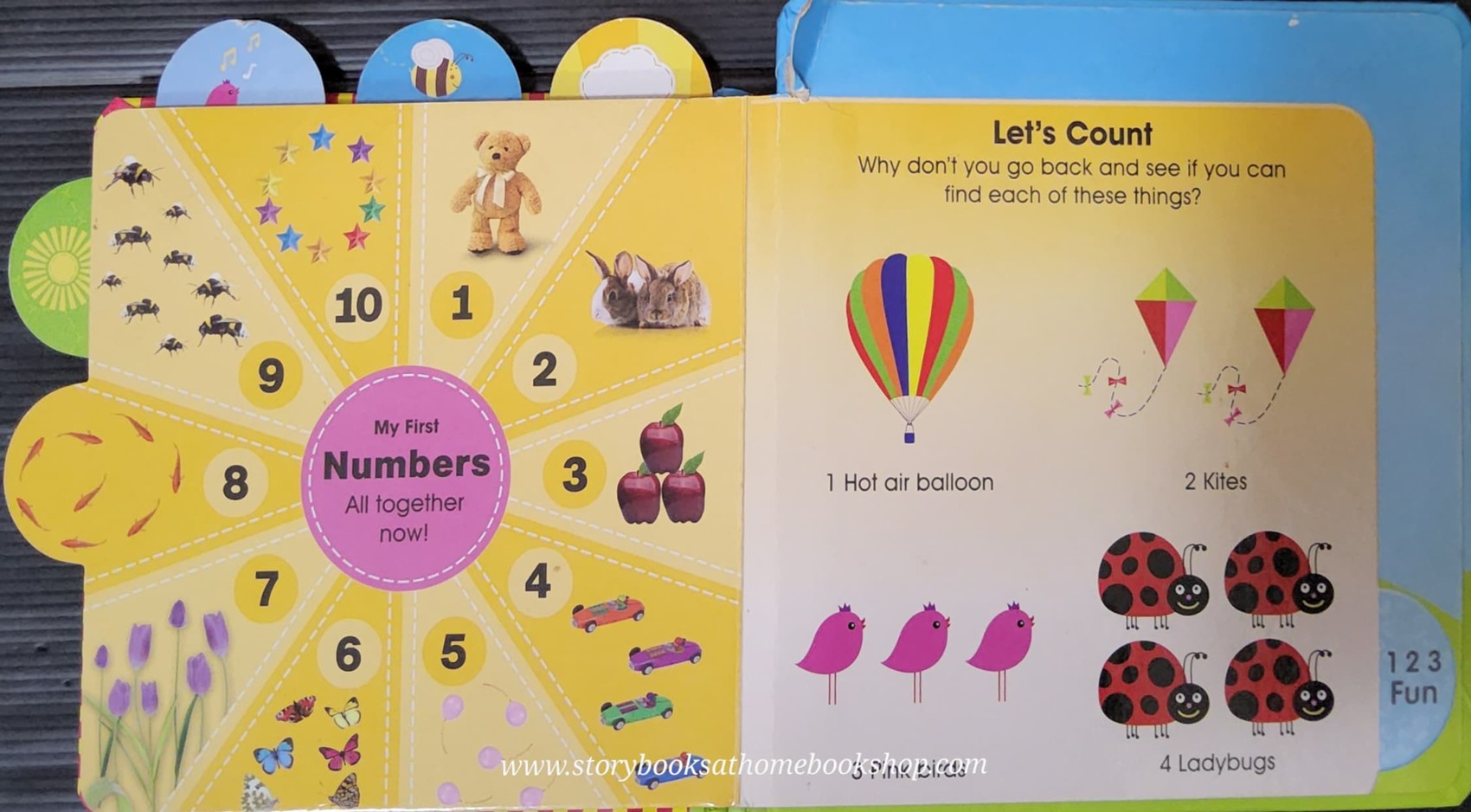 BOARD BOOK** 🍅🍓MY FIRST 123