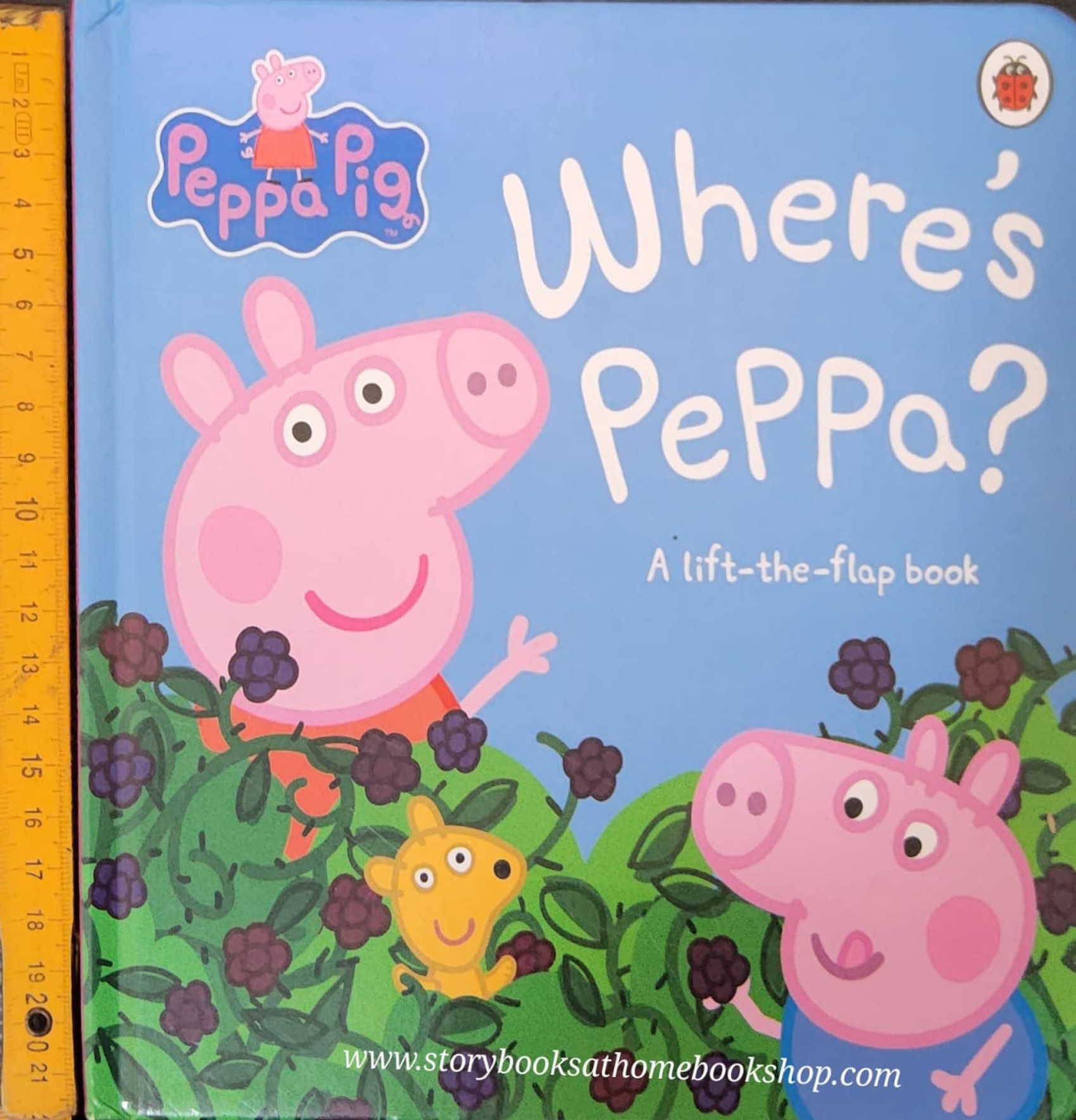 FLAP BOARD BOOK** 🍅🍓PEPPA PIG WHERE'S PEPPA?