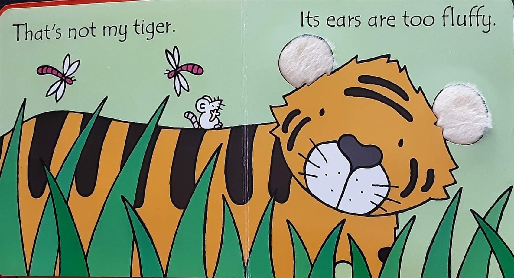 Touch and Feel Board Book** 🍅🍓That's not my tiger...♥️♥️