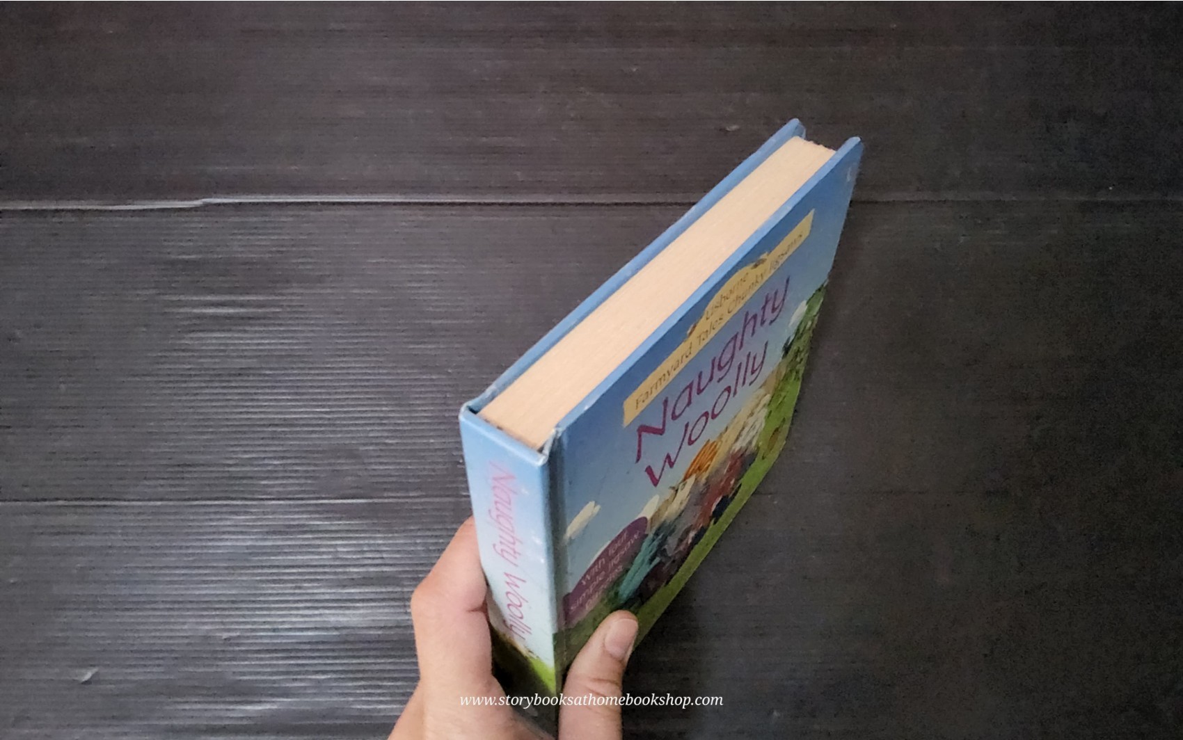 JIGSAW BOARD BOOK** 🍅🍓USBORNE FARMYARD TALES CHUNKY JIGSAWS: NAUGTY WOOLLY