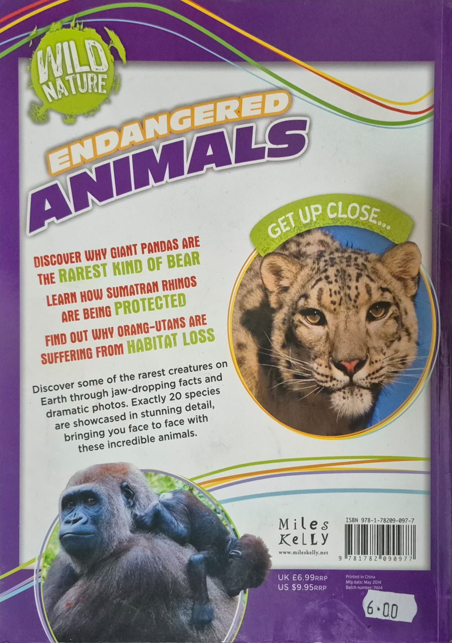 KNOWLEDGE BOOK** ð
ðWILD NATURE ENDANGERED ANIMALS