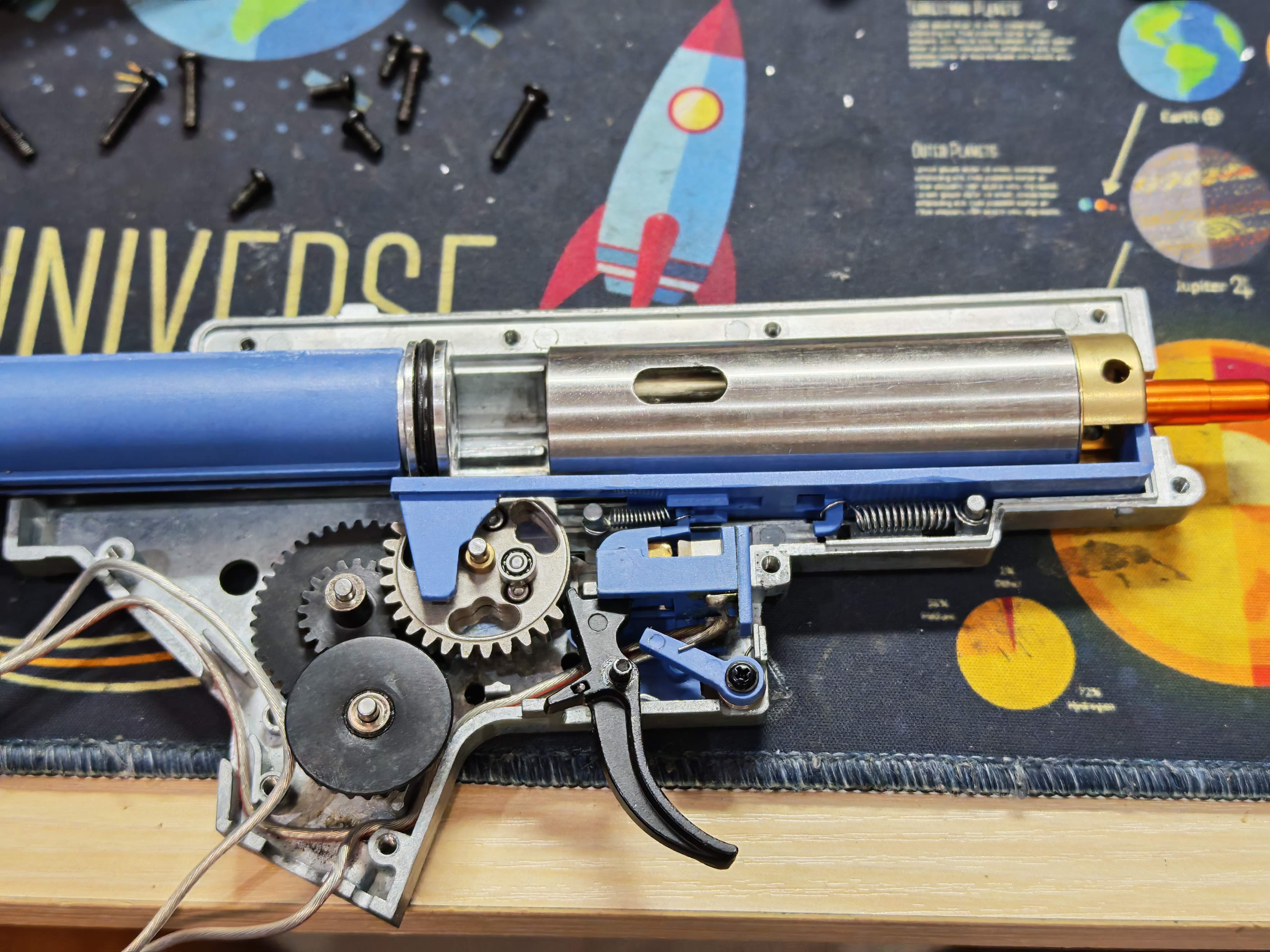 E&C 902-1 S2 M110 K1 Carbine บอดี้โลหะ Jr.Custom Gen 2 AEG BB Gun บีบีกัน Airsoft Gun ปืนอัดลม ปืนยาวไฟฟ้า มือสอง