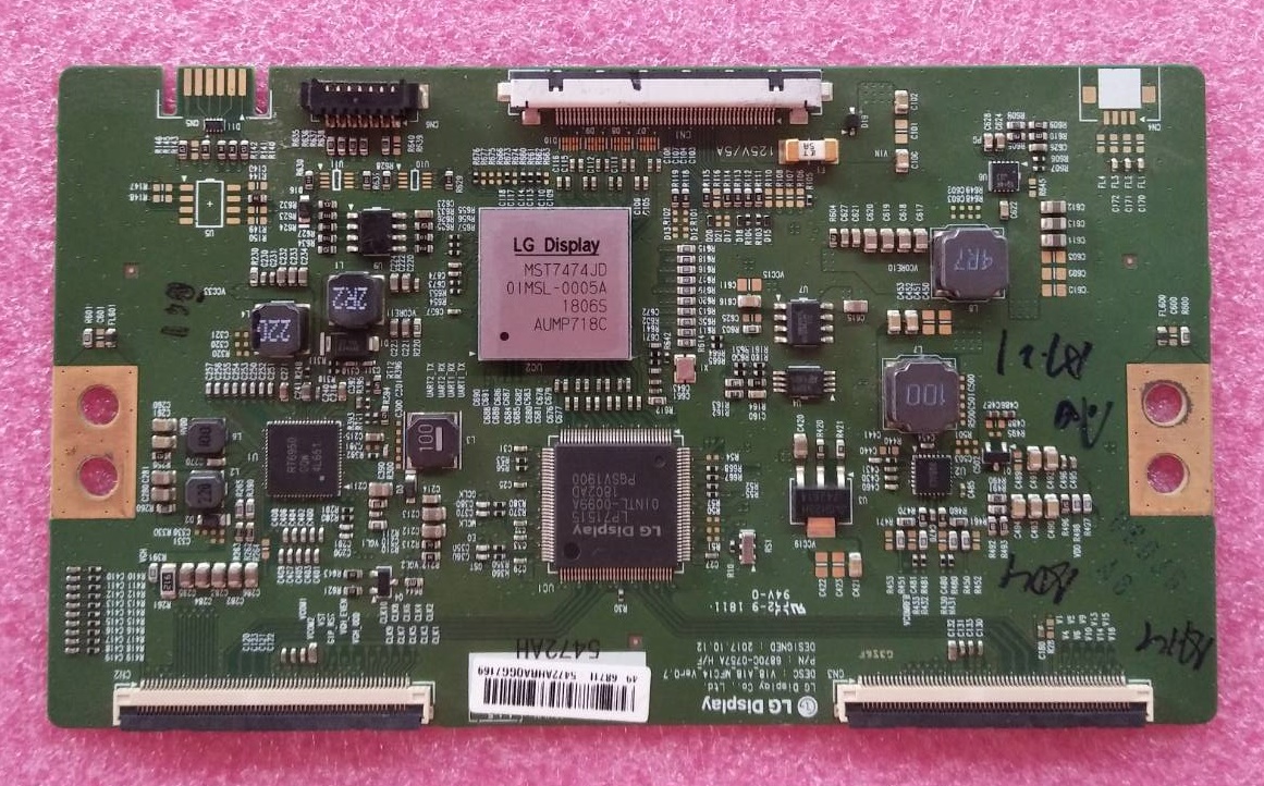 T-CON PANASONIC (พานาโซนิค) ของแท้ถอดจากเครื่อง รุ่น TH-49FX600T พาร์ทบอร์ด 6870C-0757A