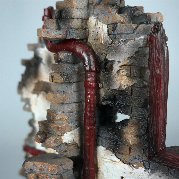 Diorama 1/12 งานฉากไดโอราม่า ฉากซากกำแพง