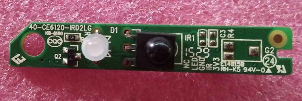 ตัวรับรีโมท Panasonic (พานาโซนิค) อะไหล่แท้/ของถอด รุ่น TH-55C300T พาร์ท 40-CE6120-IRD2LG