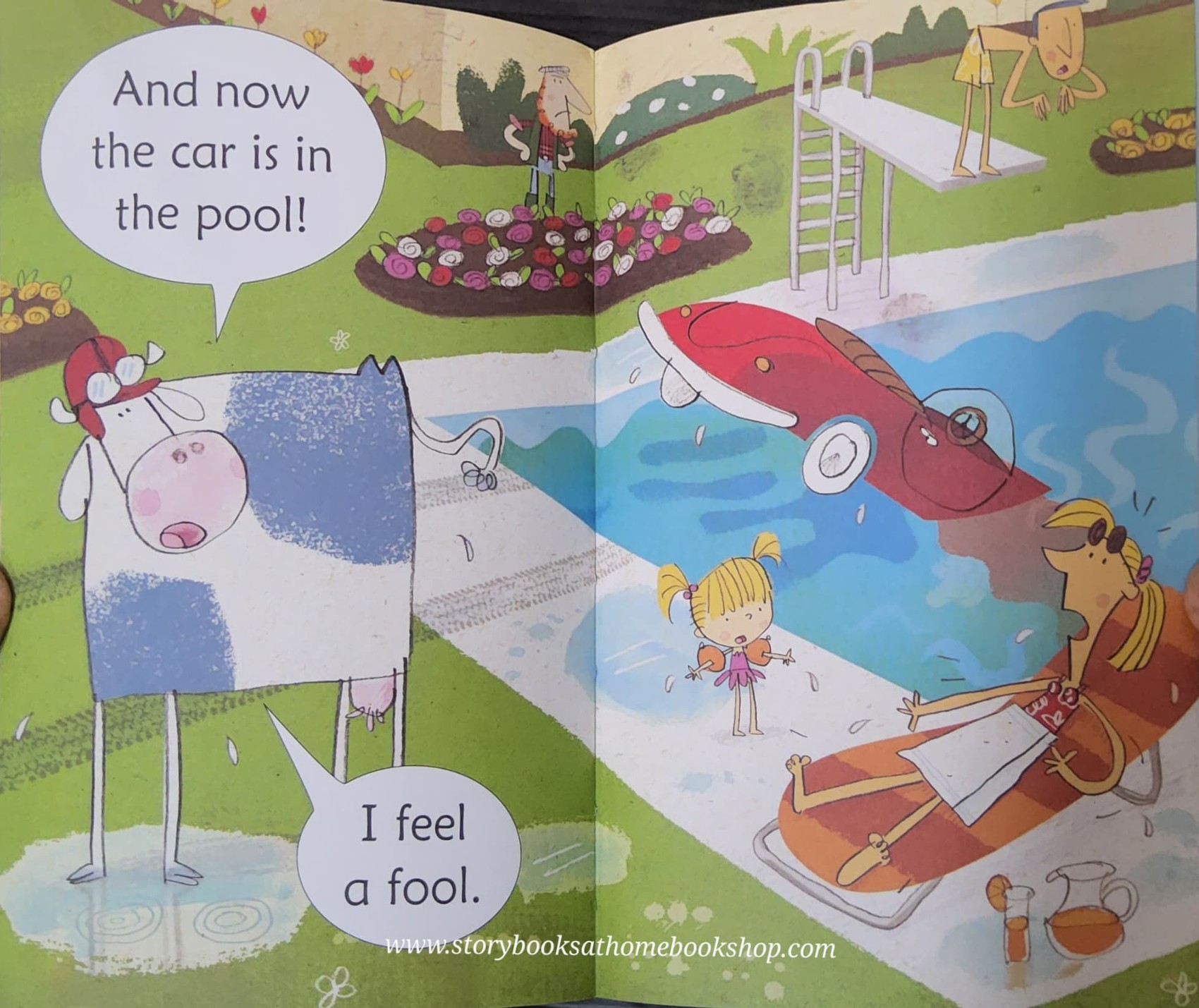 หนังสือนิทานปกอ่อน** 🍅🍅USBORNE VERY FIRST READING BOOK7:STOP THAT COW!