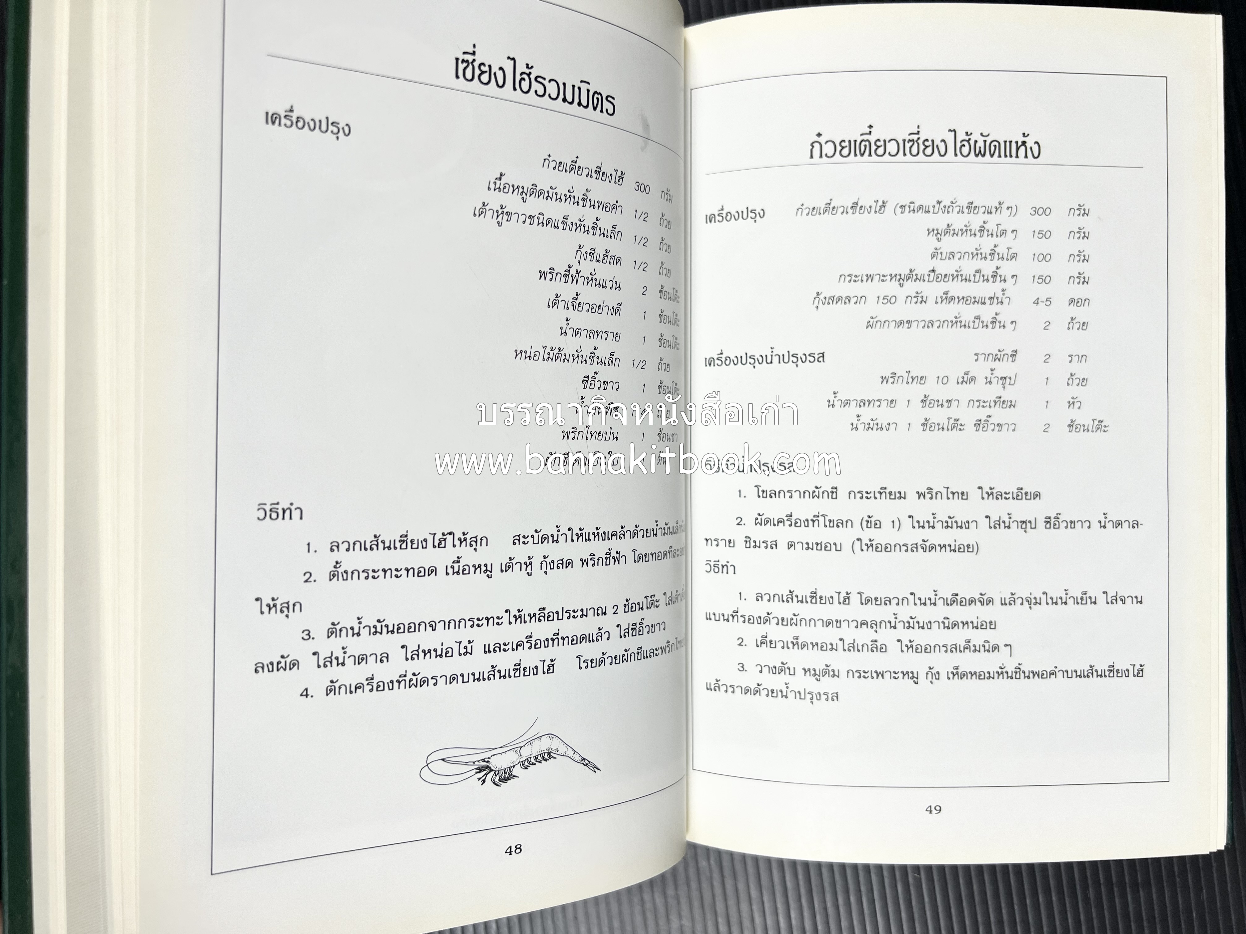 ก๋วยเตี๋ยว โดย : อาจารย์ศรีสมร คงพันธุ์.