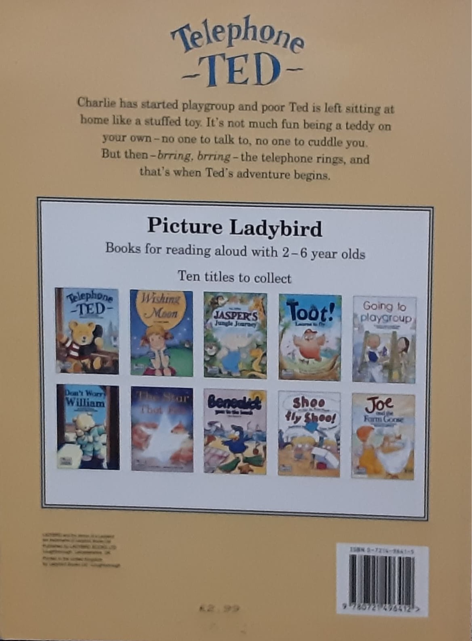 หนังสือนิทานเด็ก ปกอ่อน ภาษาอังกฤษ 🍅🍓 Telophone TED/สภาพ 80-90%