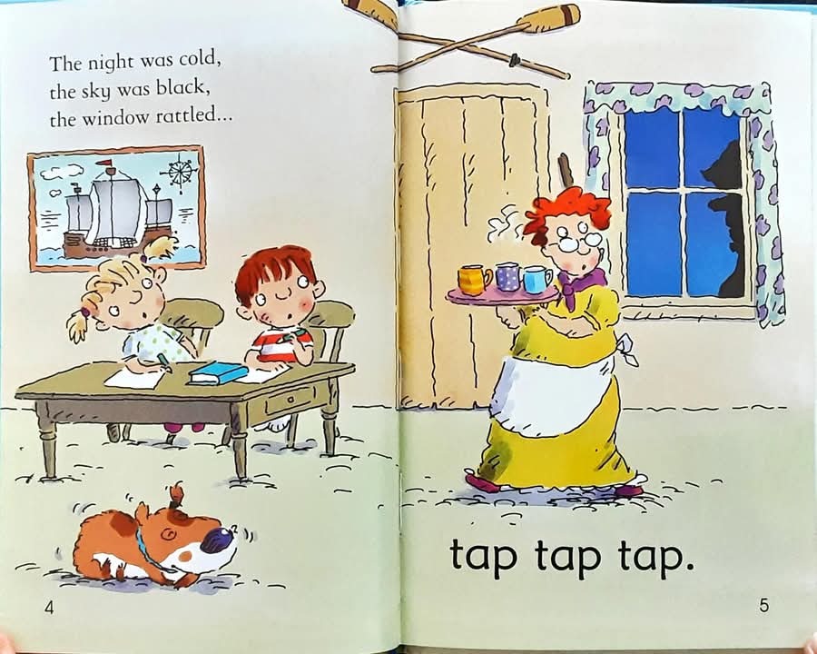 หนังสือนิทานปกแข็ง** 🍅🍓USBORNE VERY FIRST READING BOOK1:Pirate Pat