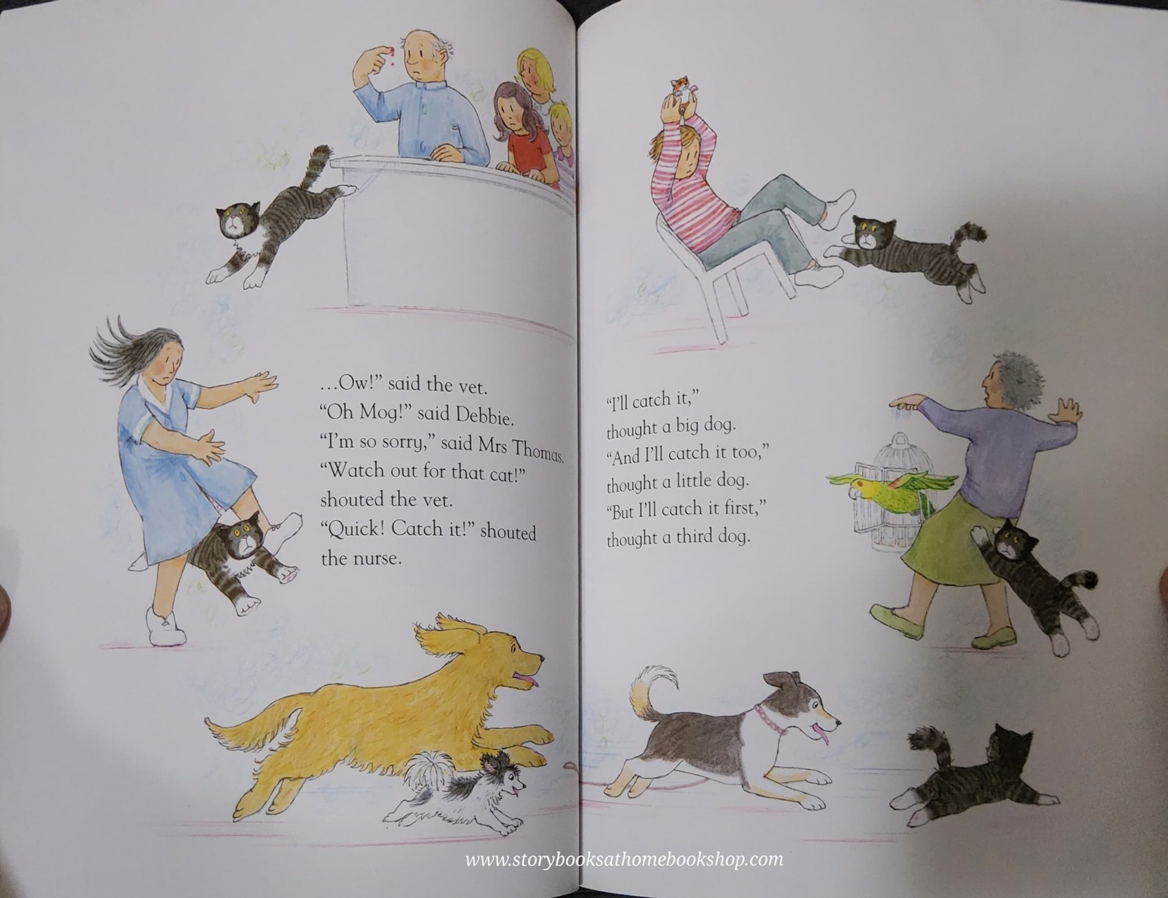 หนังสือนิทานปกอ่อน** 🍅🍅MOG AND THE V.E.T. BY JUDITH KERR