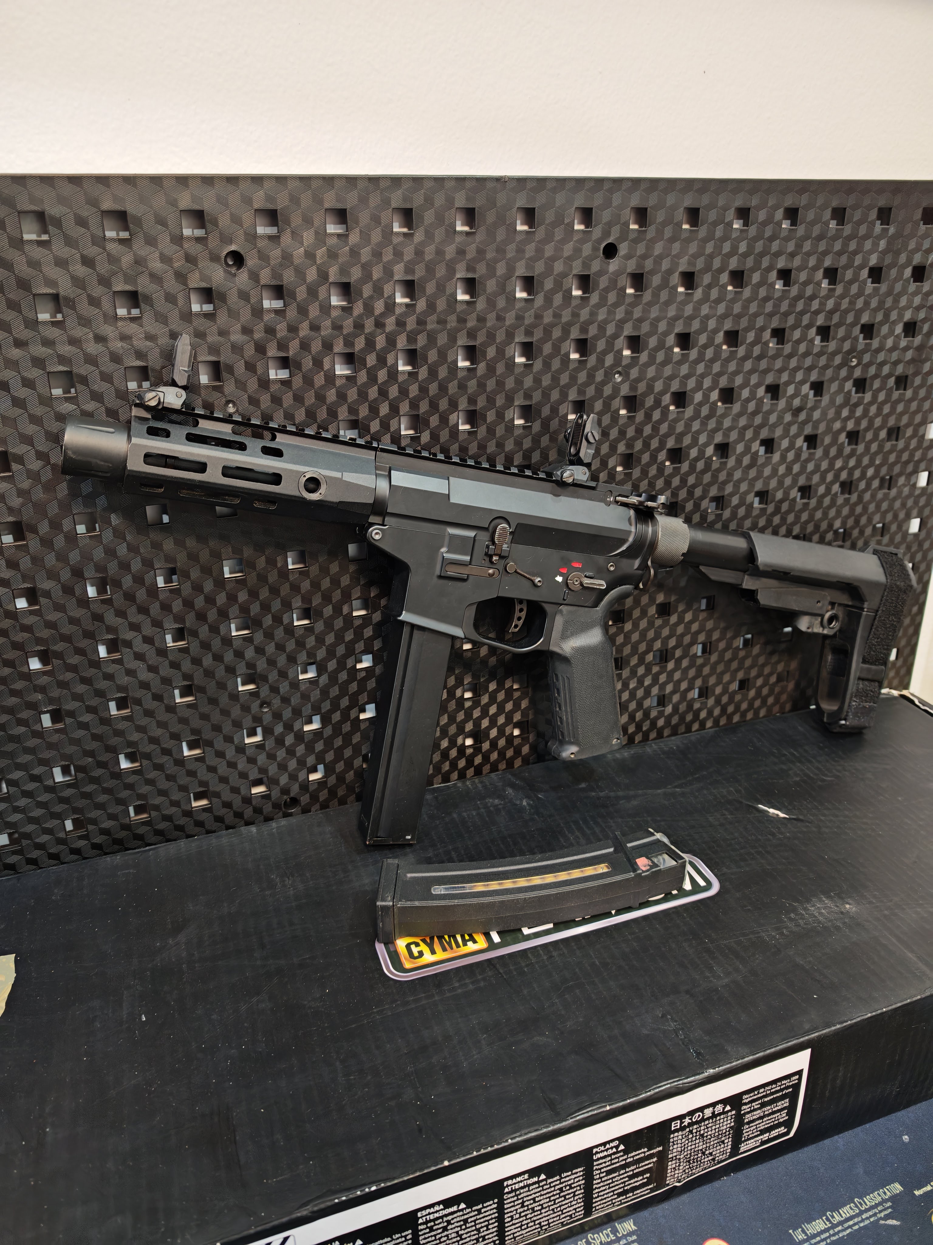 CYMA Platinum AR9 M-LOK Custom CM.106A E-edition AEG BB Gun บีบีกัน Airsoft Gun ปืนอัดลม ปืนยาวไฟฟ้า มือสอง