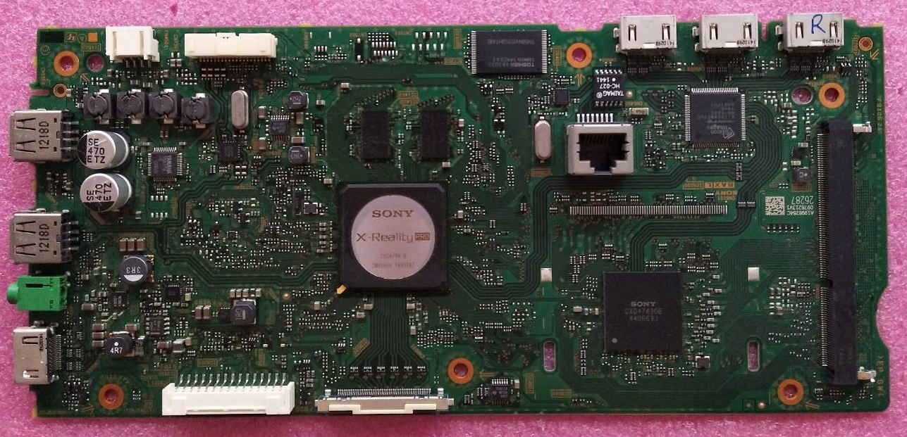 เมนบอร์ดCPU ทีวีโซนี่(SONY) ของแท้ถอดจากเครื่อง ใช้กับรุ่นKDL-55W800B 1-889-202-23