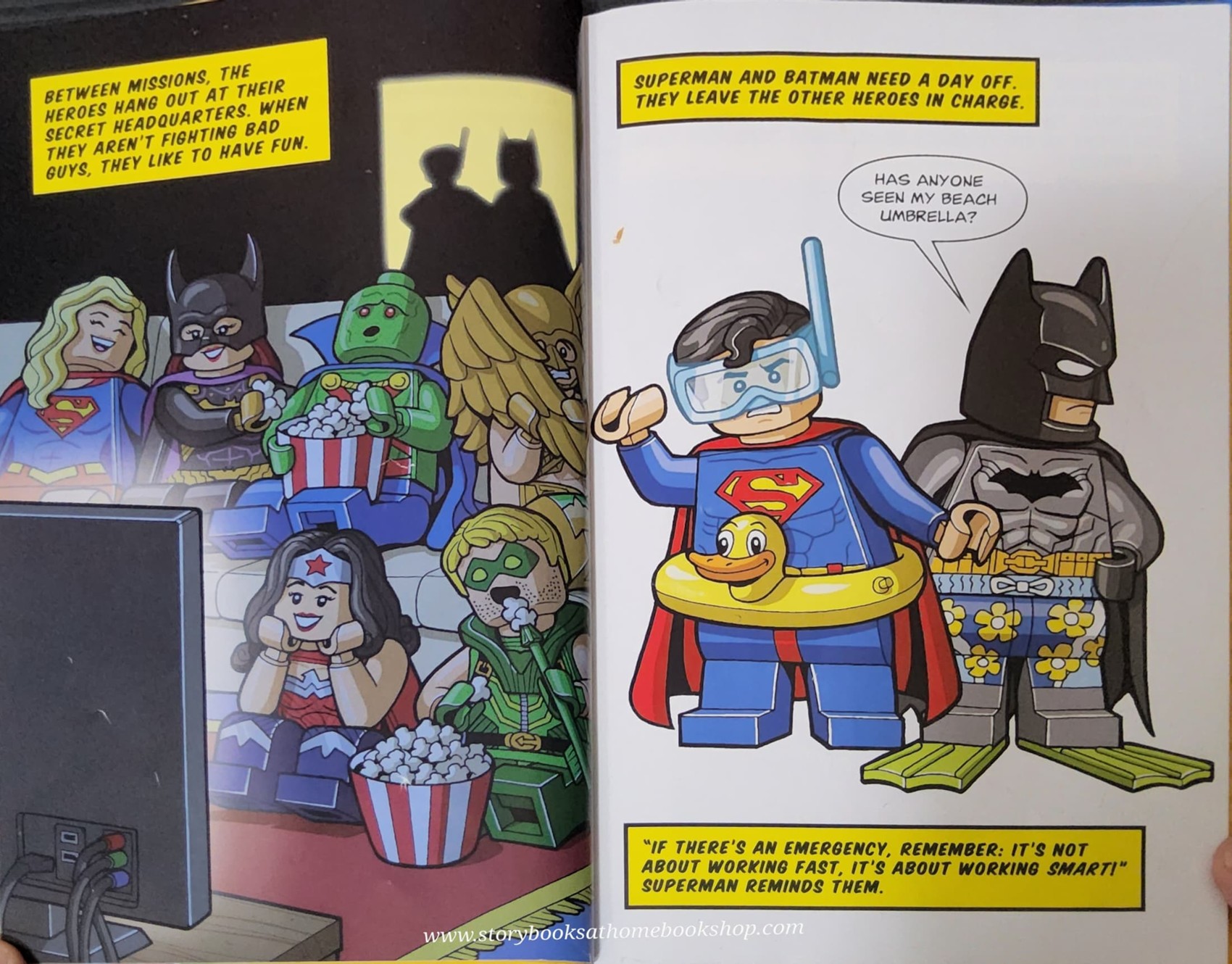 หนังสือนิทานปกแข็ง** 🍅🍓LEGO DC COMICS SUPER HEROES:SPACE JUSTICE!
