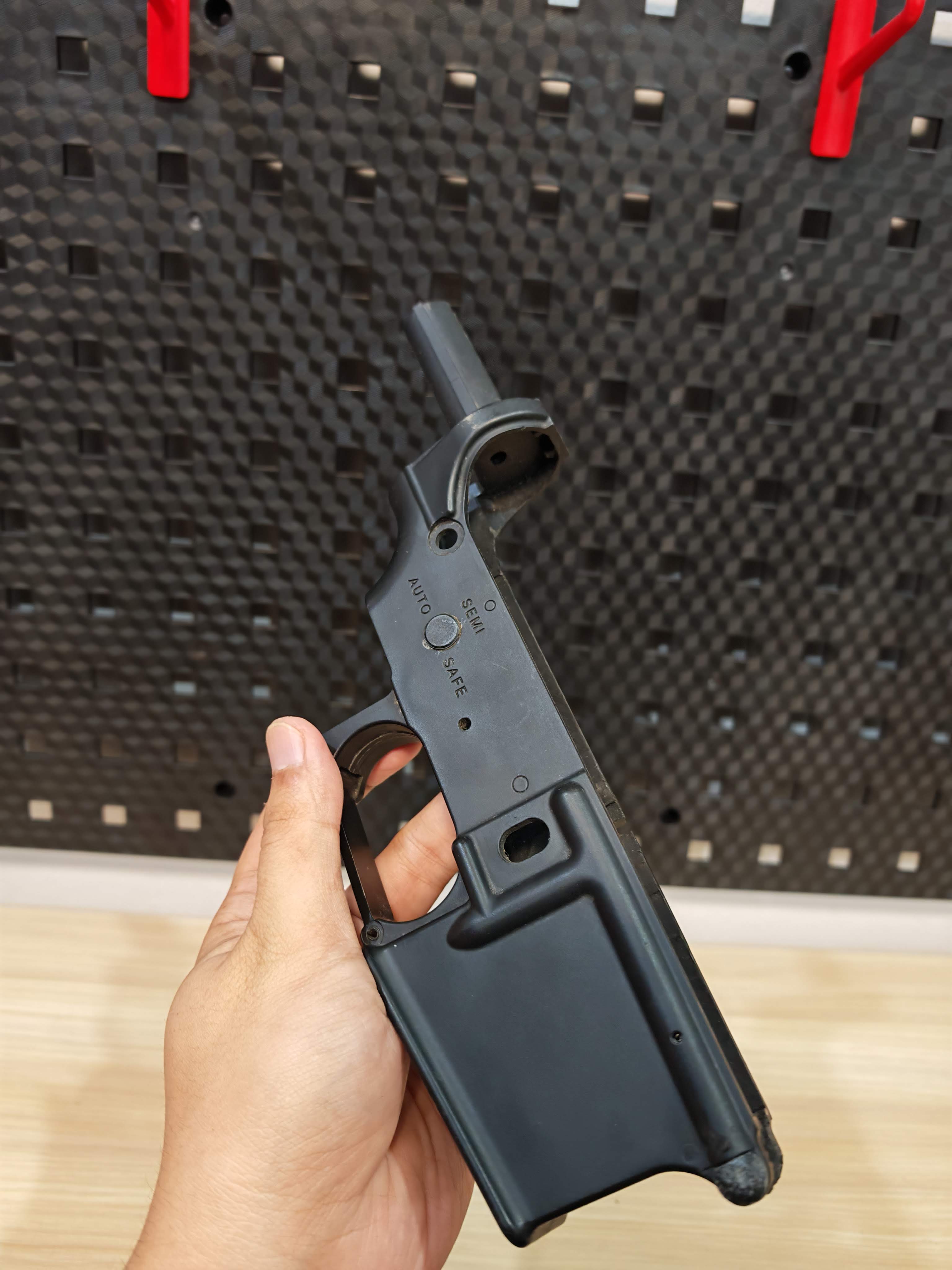 Lower Body ชุดล่าง Body M4 ไฟฟ้า ทุกรุ่น ABS ปรับโหมด หมุดล็อคชุดบนยังอยู่ มือสอง