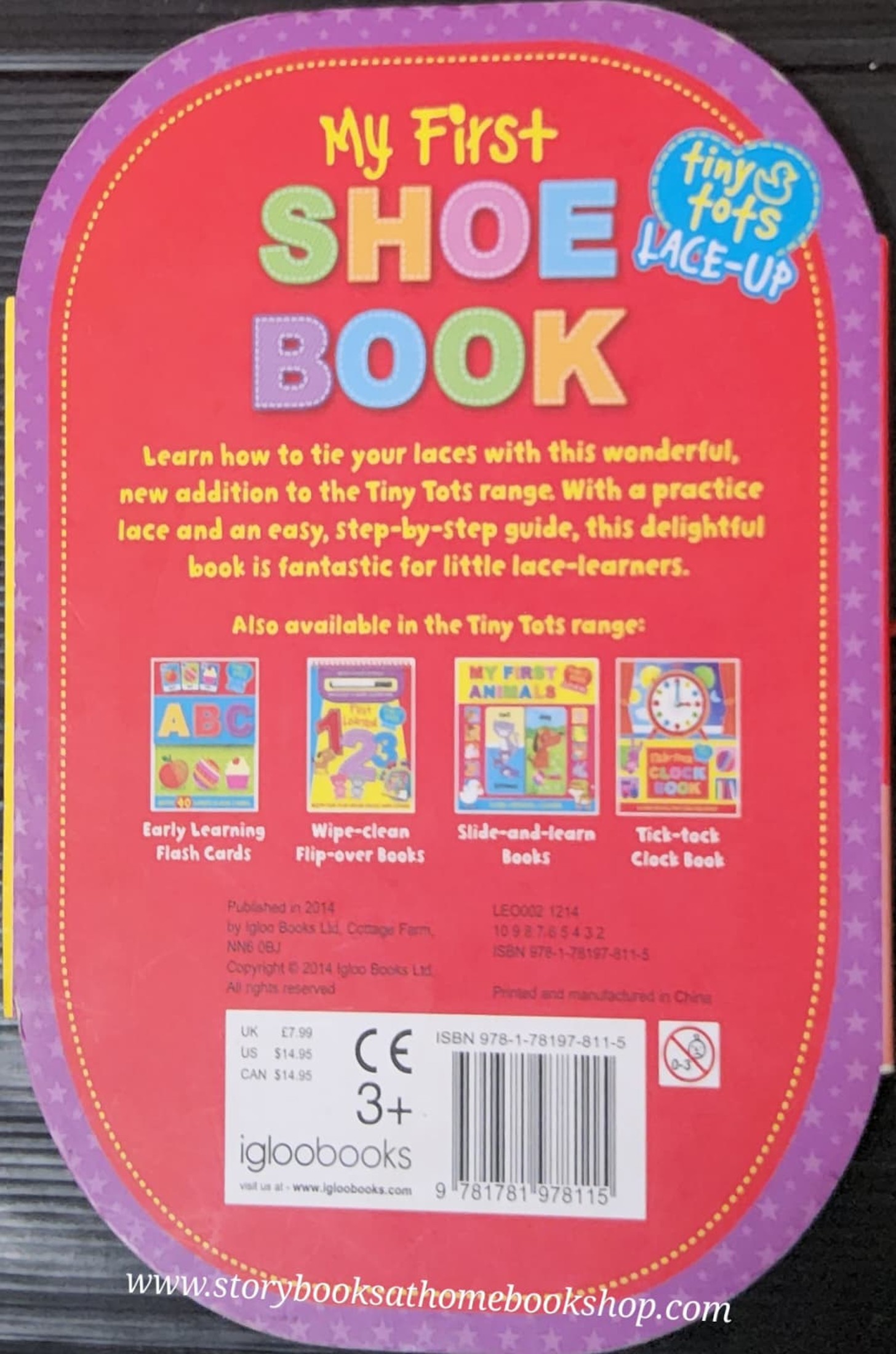 BOARD BOOK** 🍅🍓MY FIRST SHOE BOOK WITH A PRACTICE SHOELACE