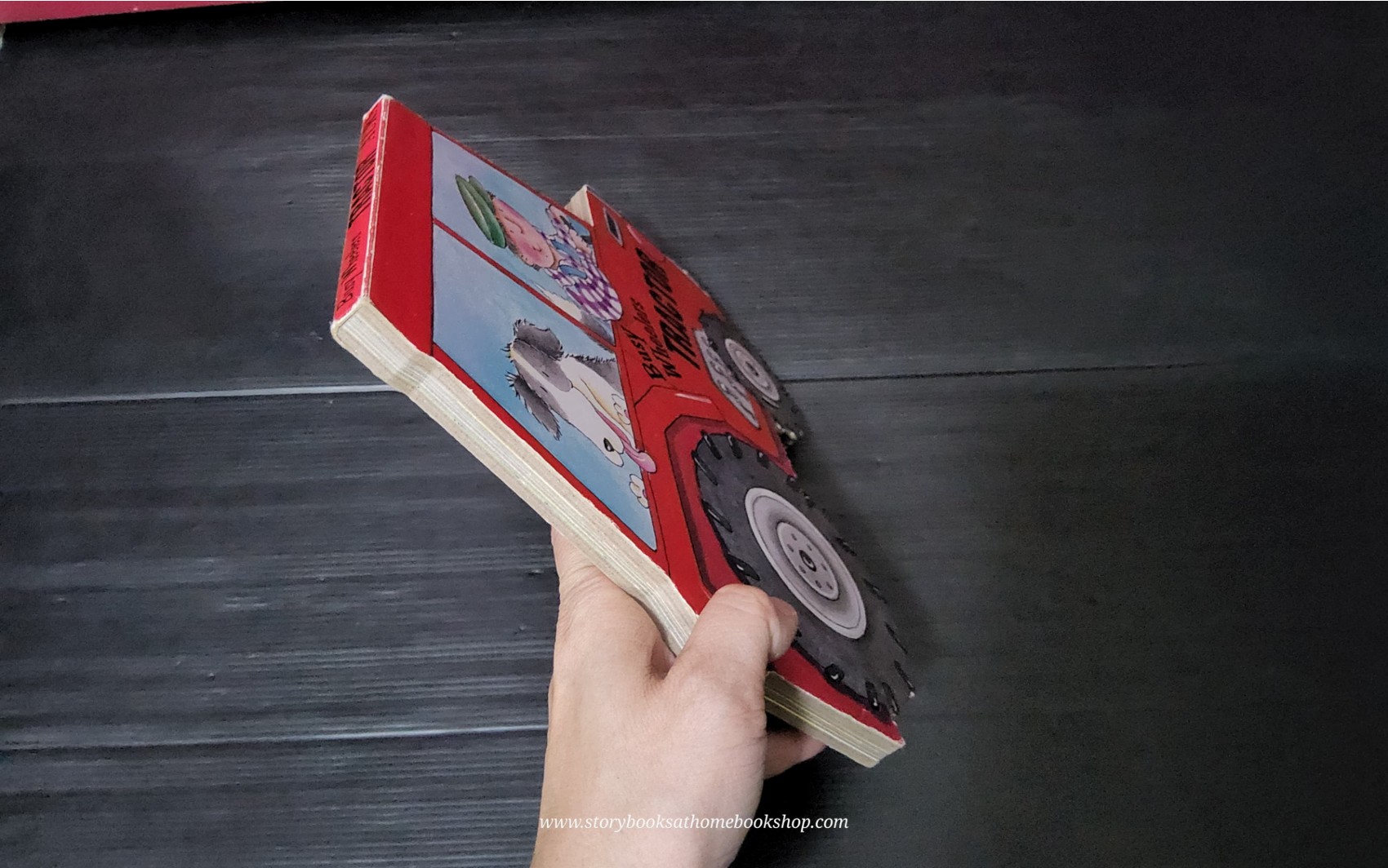 BOARD BOOK** 🍅🍅BUSY WHEELERS TRACTOR (ล้อรถหมุนได้นะคะ)