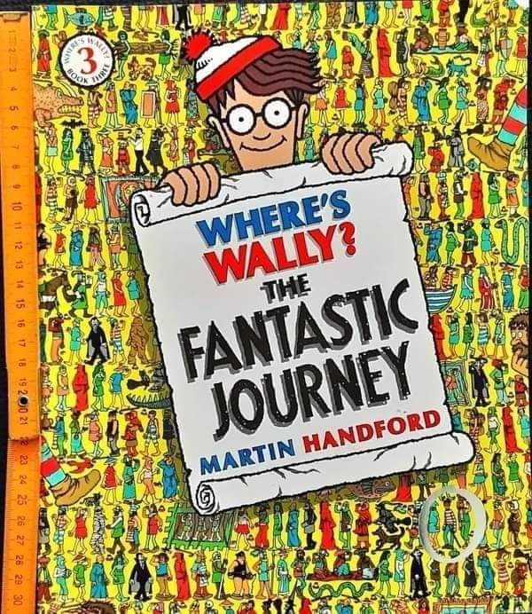 Puzzle Book** 🍅🍓WHERE'S WALLY THE FANTASTIC JOURNEY #3