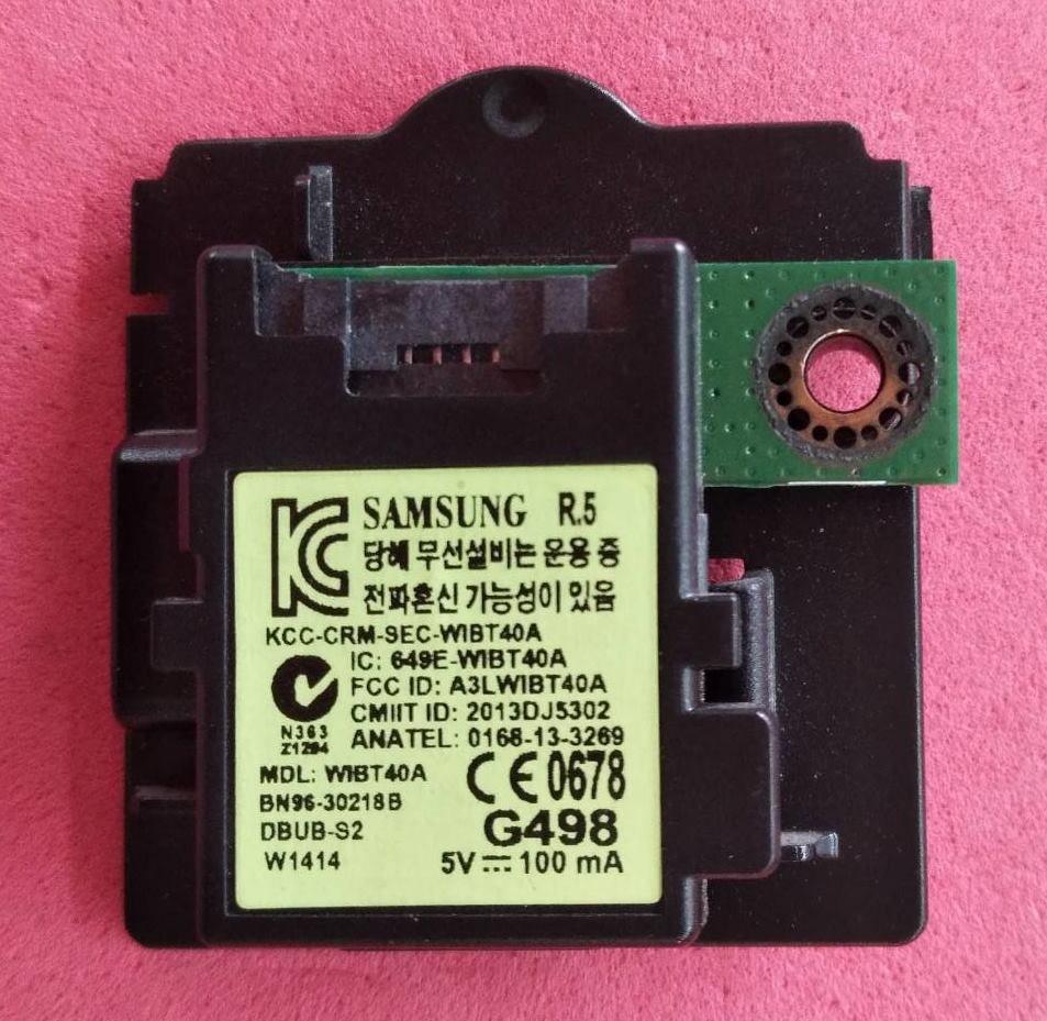 ตัวรับสัญญาณ Wifi ทีวีซัมซุง (SAMSUNG)อะไหล่แท้/มือสองพร้อมใช้งาน พาร์ทBN96-30218B