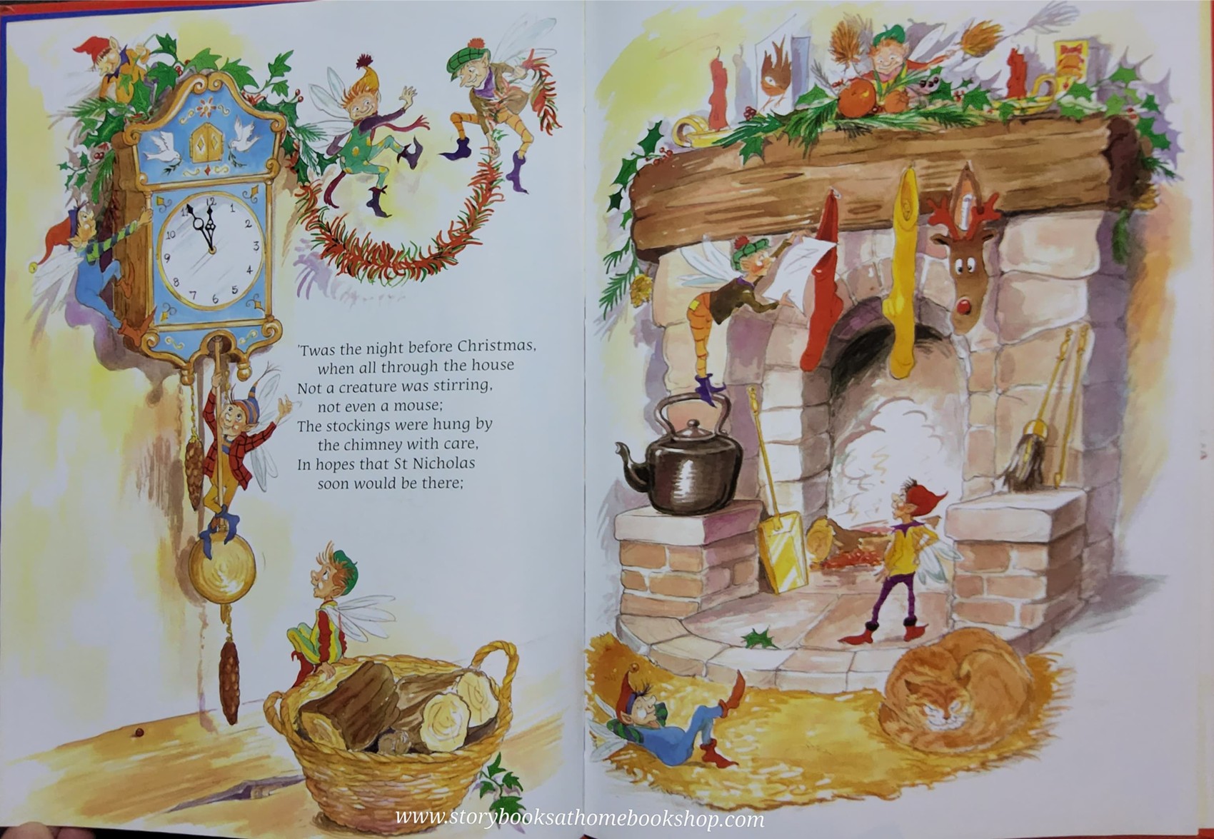 หนังสือนิทานปกแข็ง ** ♥️THE NIGHT BEFORE CHRISTMAS ♥️