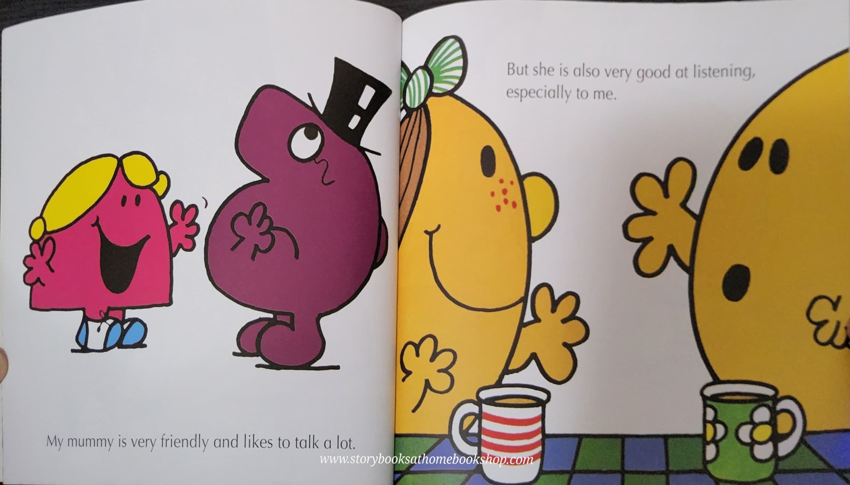 หนังสือนิทานปกอ่อน** 👉LITTLE MISS&MR.MEN👍 🍅🍓MY MUMMY AND ME BY Roger Hargreaues