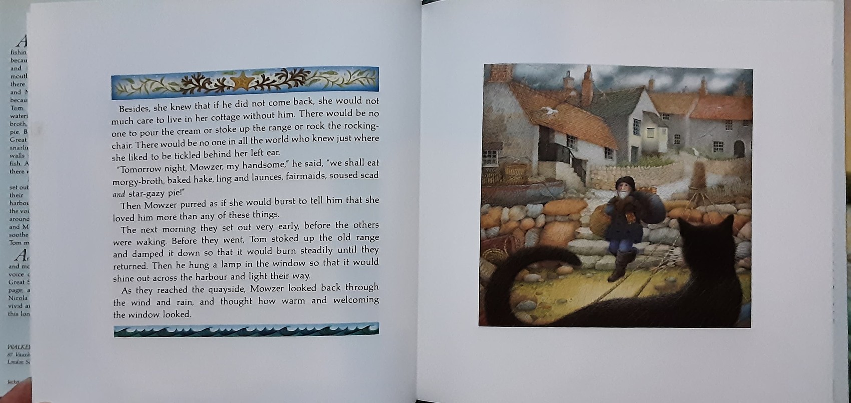 หนังสือนิทานเด็ก ภาษาอังกฤษ ปกแข็ง 🍅🍓THE MOUSEHOLE CAT/Used สภาพ 80-90%