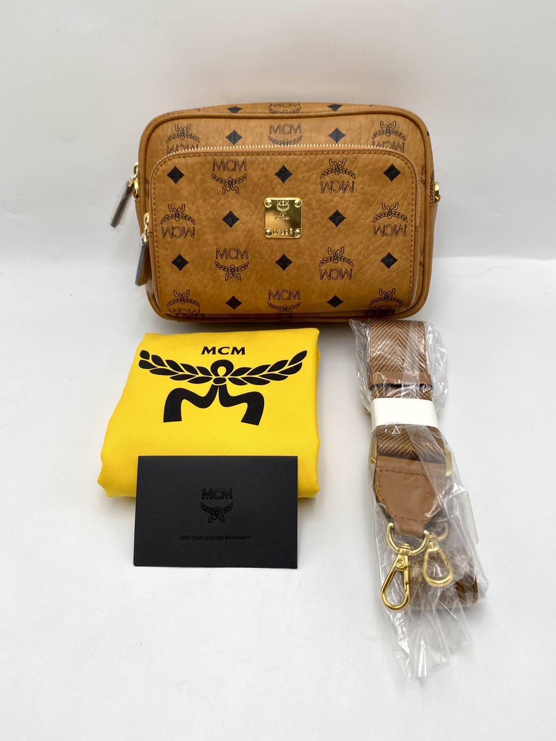 New MCM Klassic crossbody Small 8.5"