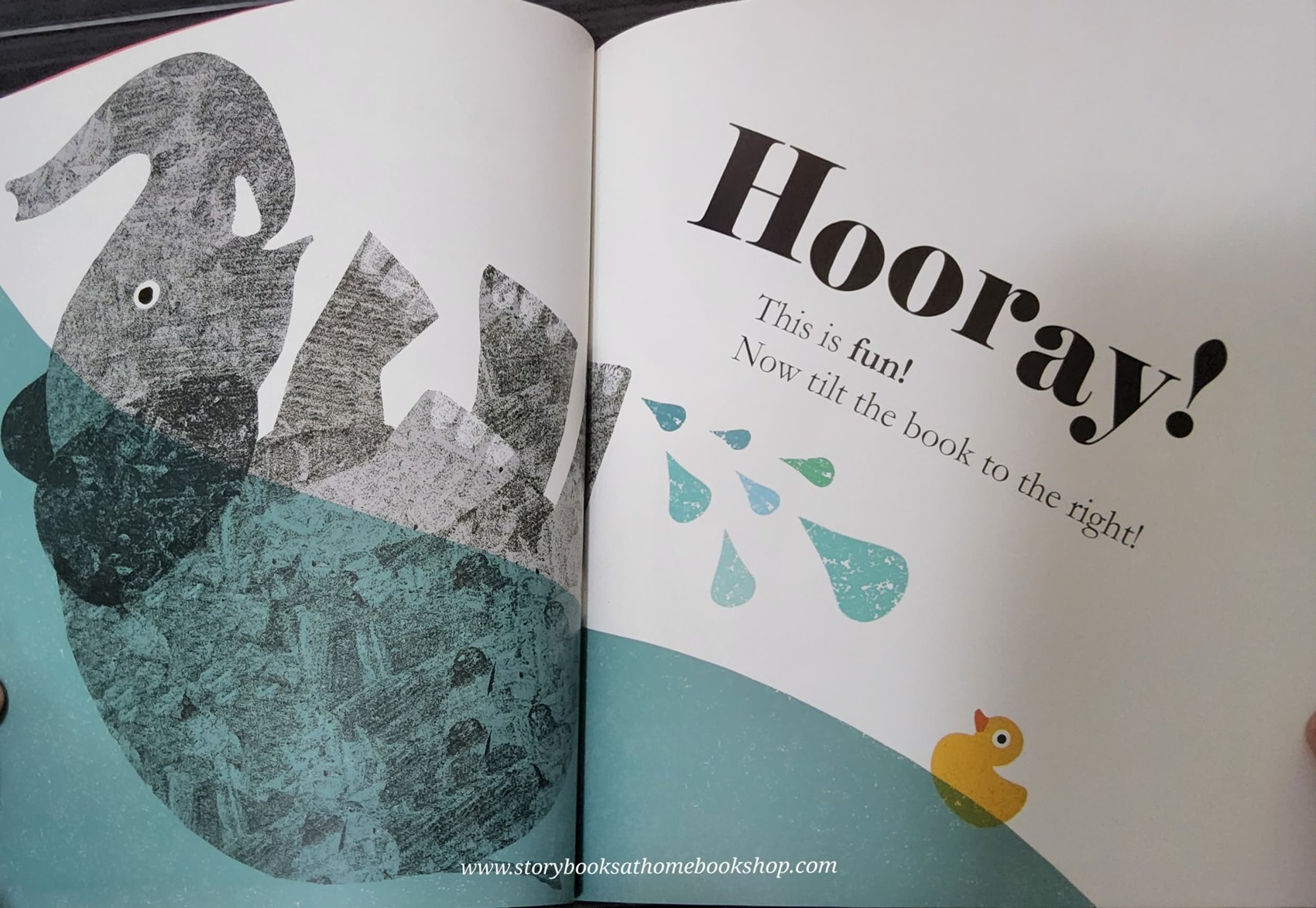 หนังสือนิทานปกอ่อน ** 🍅🍓GET OUT OF MY BATH! by Britta Techentrup