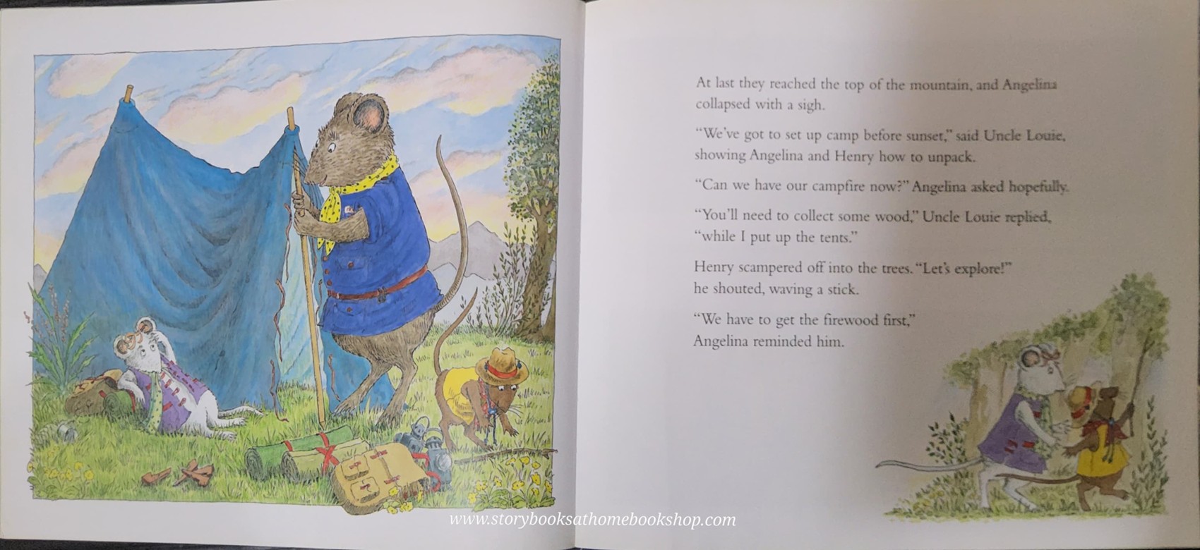 หนังสือนิทานปกอ่อน** 🍅ANGELINA AND HENRY