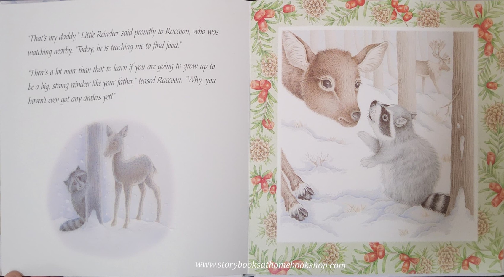 หนังสือนิทานปกแข็ง** 🍅🍓THE LITTLE REINDEER