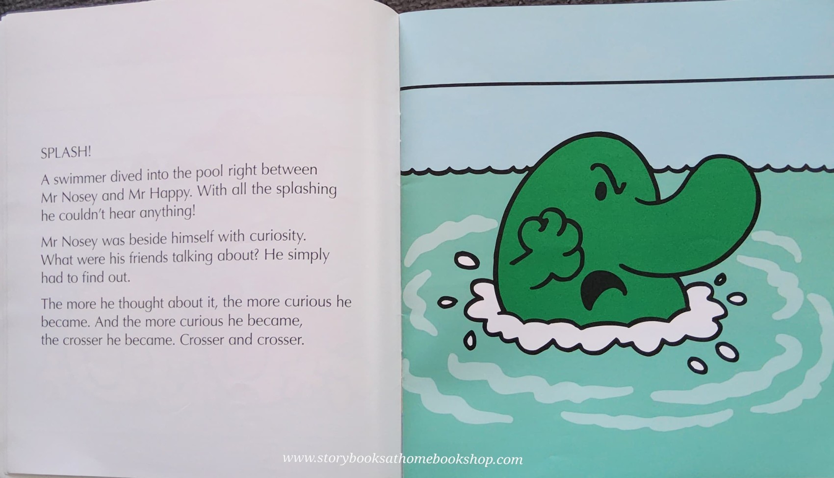 หนังสือนิทานปกอ่อน** 👉LITTLE MISS&MR.MEN👍 🍅🍓MR.NOSEY AND THE EXCELLENT IDEA BY Roger Hargreaues