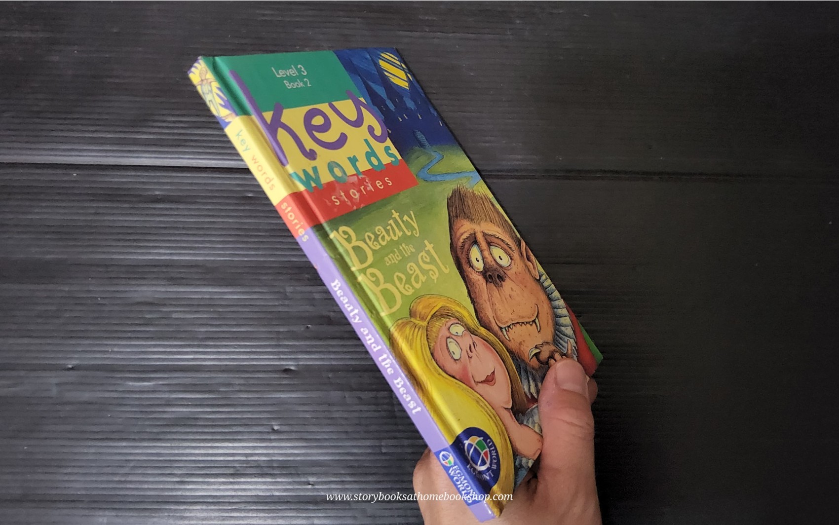 หนังสือนิทานปกแข็ง** 🍅🍓KEY WORDS STORIES BEAUTY AND THE BEAST #3