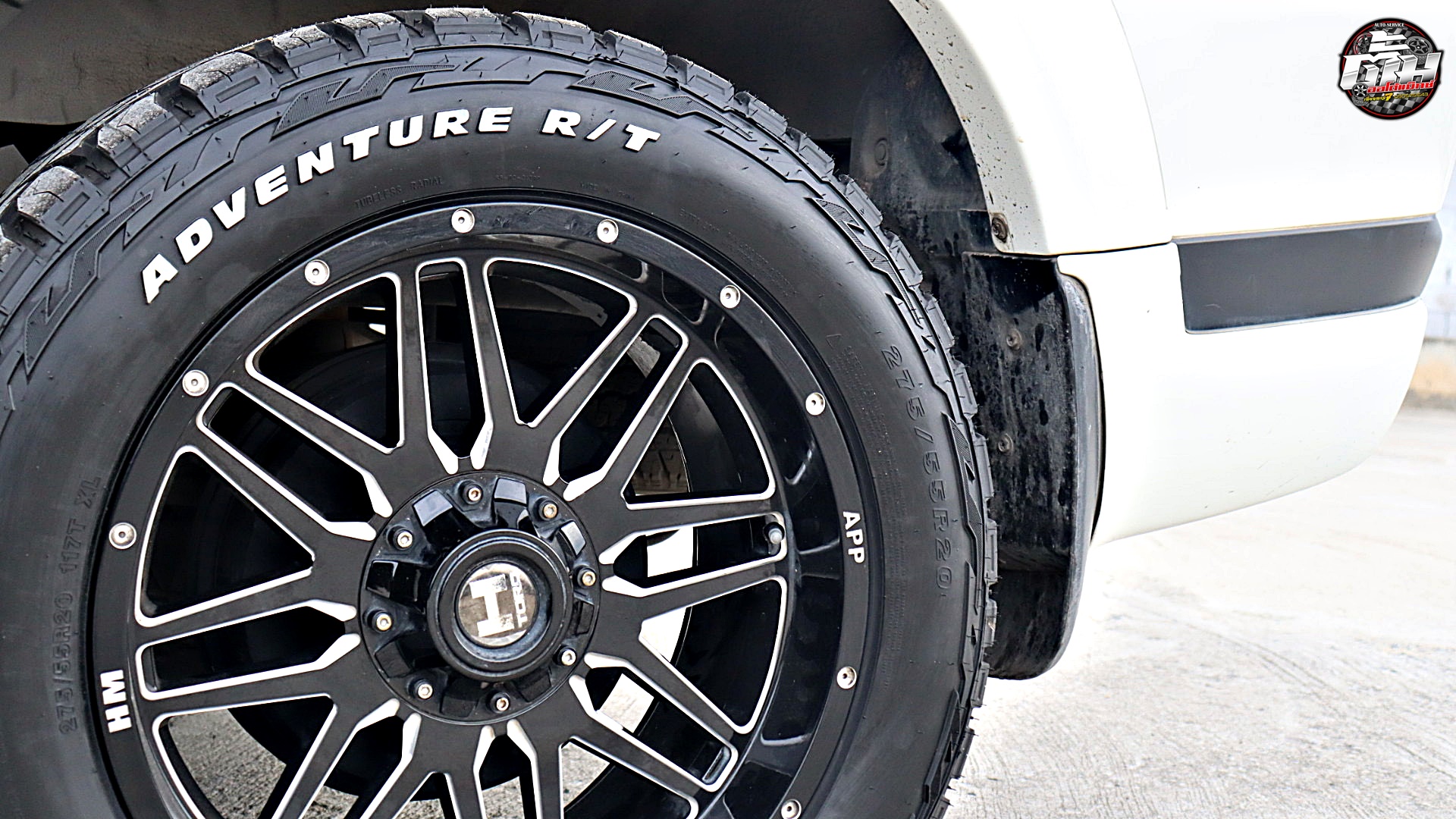 MITSUBISHI PAJERO เปลี่ยนยาง Raiden Tires Adventure R/T 275/55R20 117T