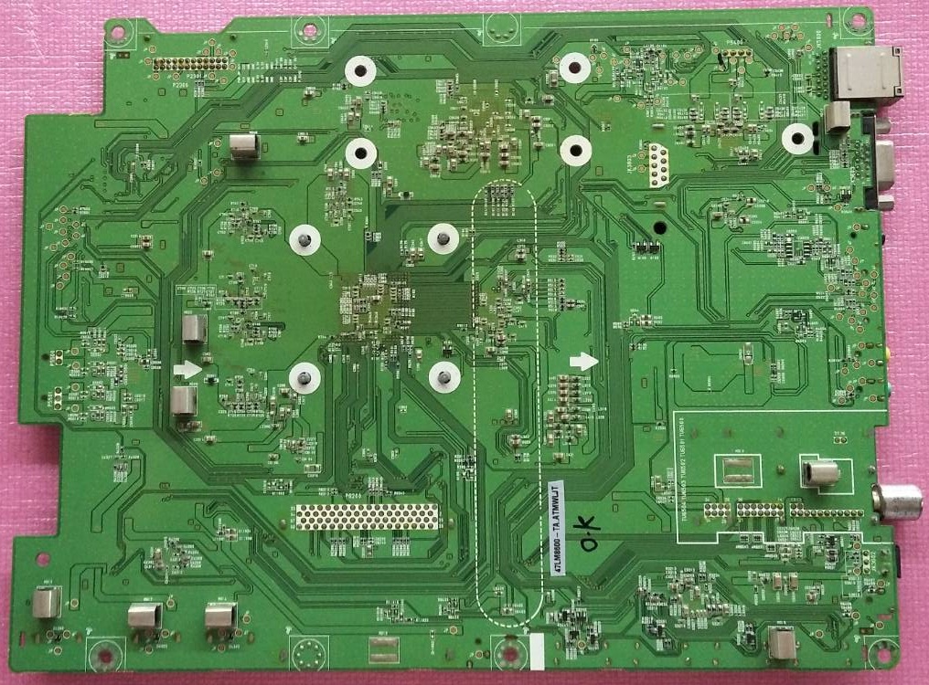 เมนบอร์ดทีวี แอลจี LG ของแท้มือสองถุอดจากเครื่อง รุ่น 47LM8600-TA.ATMWLJT 55LM8600-TA.ATMWLJT