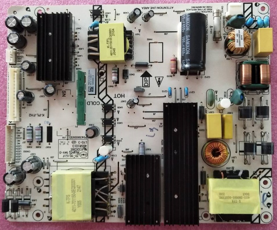 ซัพพลายทีวี อโคเนติก ACONATIC อะไหล่แท้/มือสองพร้อมใช้งาน ใช้กับรุ่น50US400AN พาร์ทLYP0439D0(X)