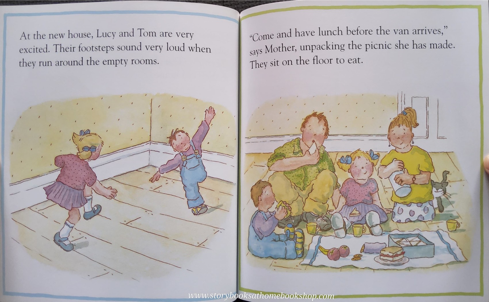 หนังสือนิทานปกอ่อน** 🍅🍓FIRST EXPERIENCES: LUCY MOVES HOUSE